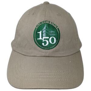 Cobra Baseball Cap Beige One Size Plymouth State 150th Anniversary Slideback Hat